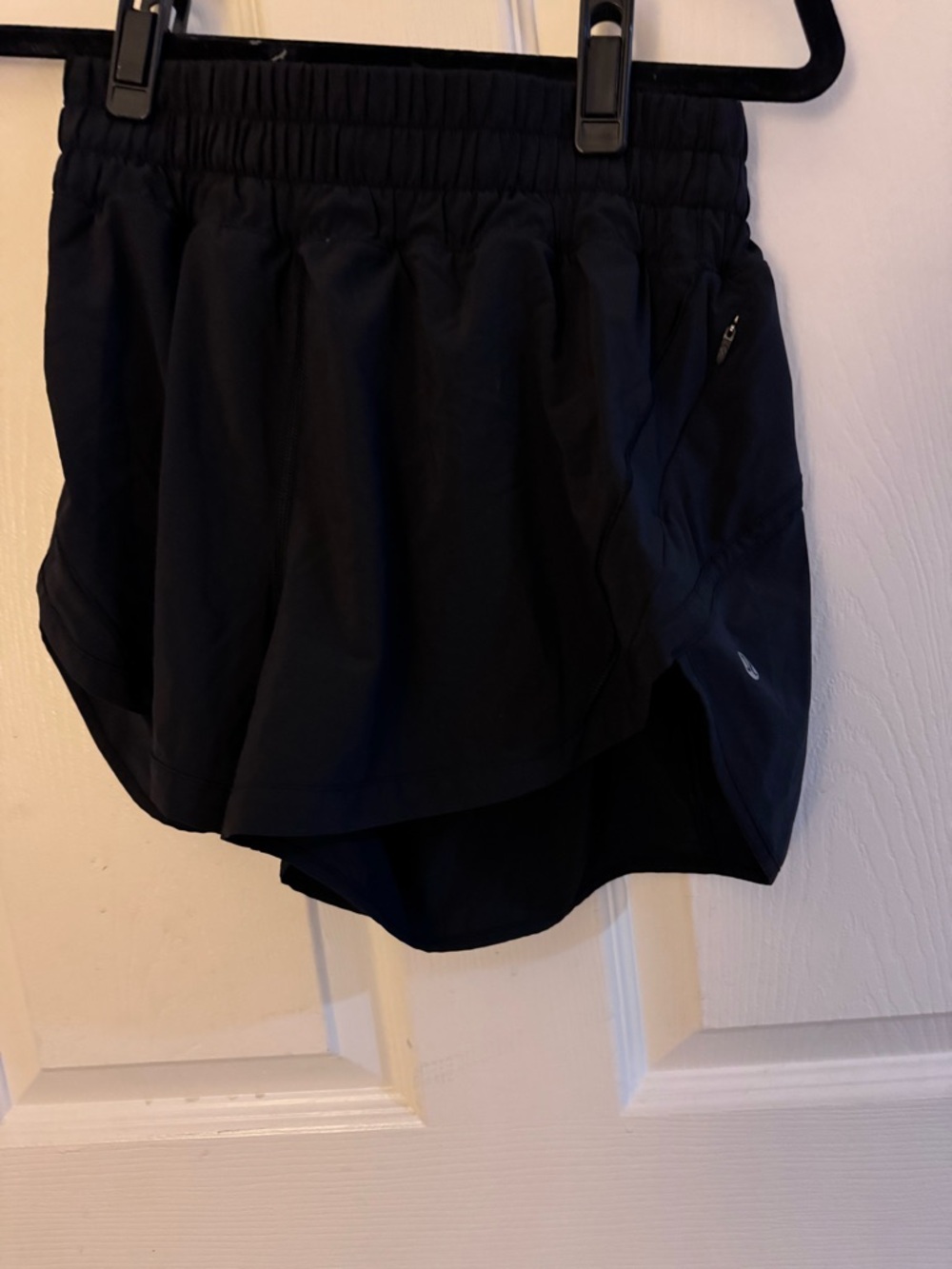 lululemon athletica Black Women's Running Skort with Inner Short